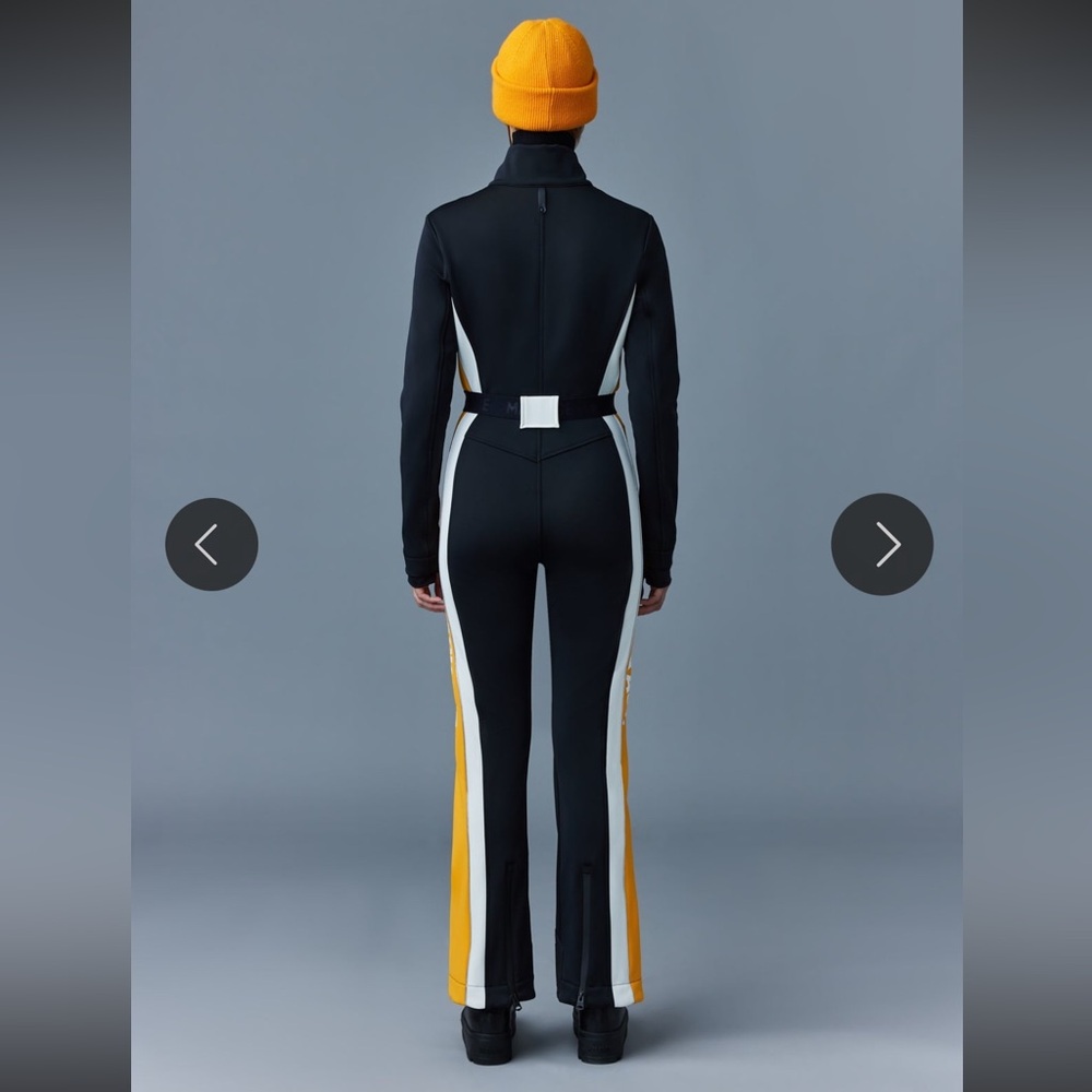 MACKAGE Brie Agile-360 Belted Bonded Fitted Premium Ski Suit - Picture 5 of 16
